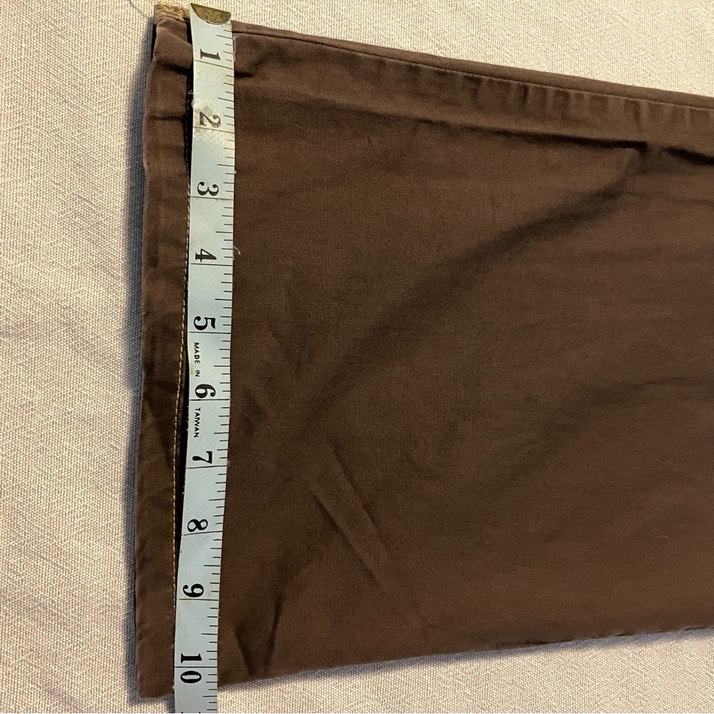 Old Navy vintage brown pants Y2K low rise flare 2 short - Picture 14 of 14